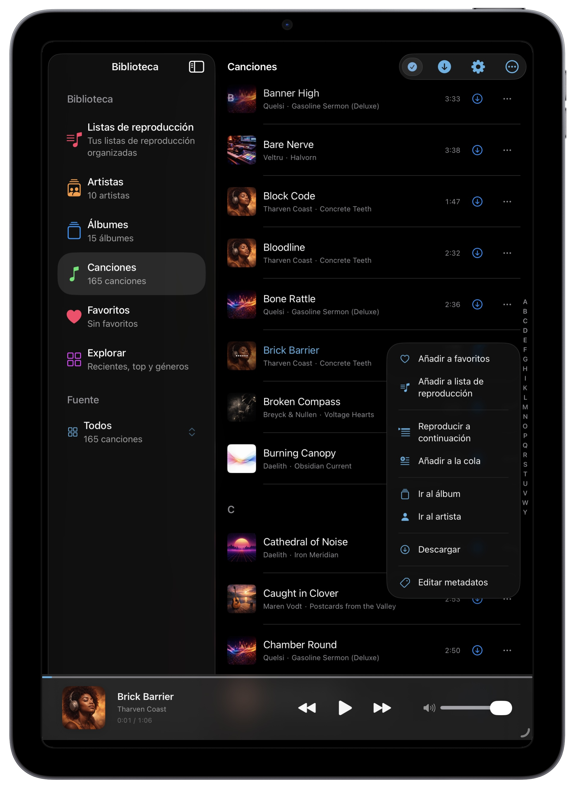 iPad - Songs